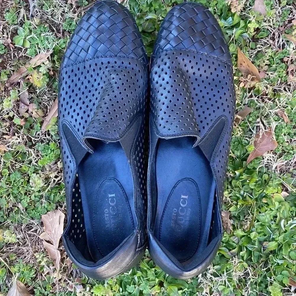 Sesto Meucci Woven Leather Shoes - Picture 13 of 13